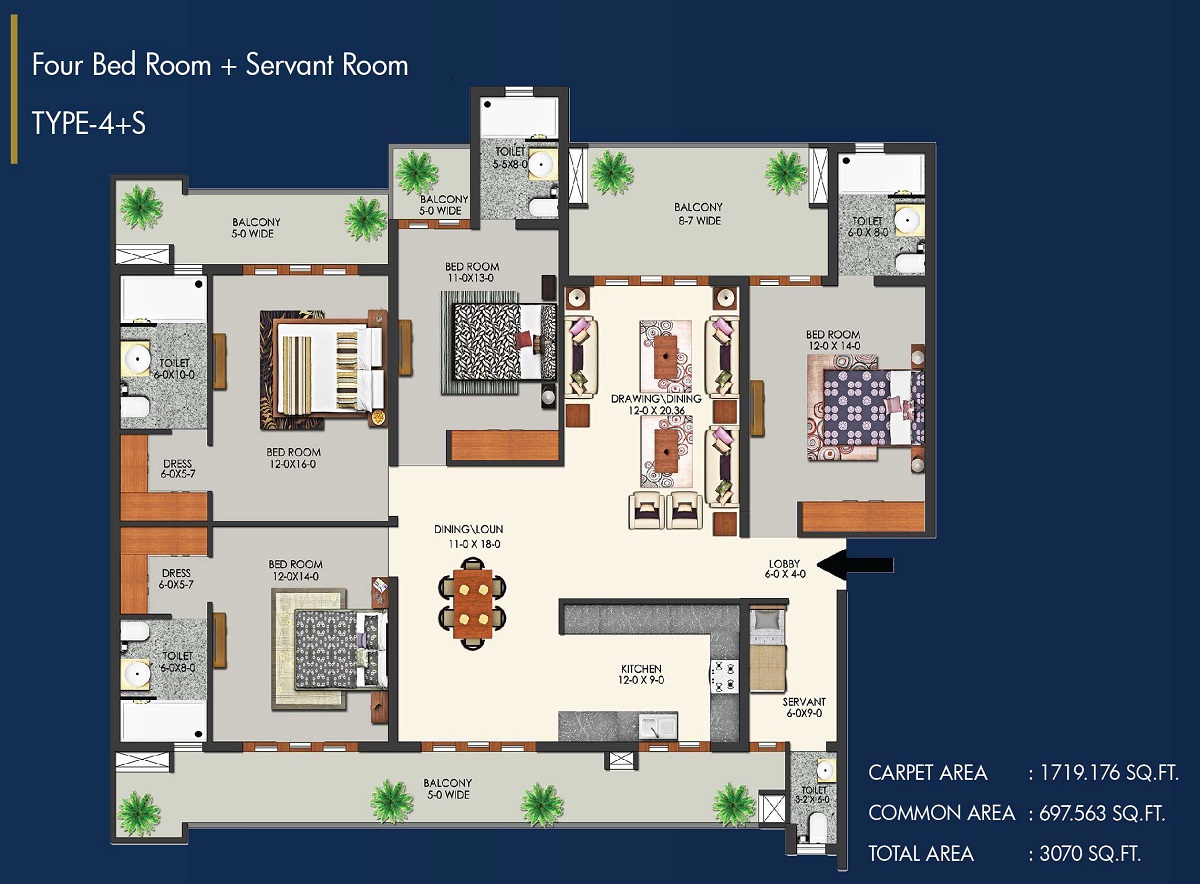 Apex Alphabet floor plan 3070-sqft